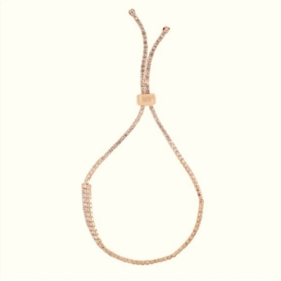 Bracelet 3 Rows of Rhinestones
Adjustable Slider Bracelet Fashion Jewelry NWT - Picture 3 of 5